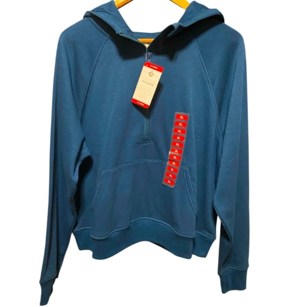 Women’s Size XL Sweatshirt Hoodie pullover with Haley zipper and kangaroo pocket